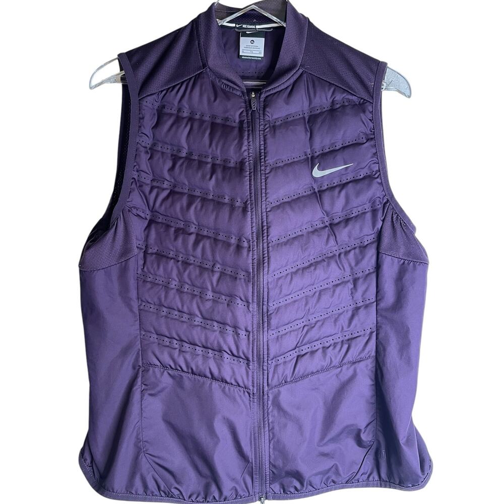 Nike Quilted Puffer Running Vest Womens XL / TG